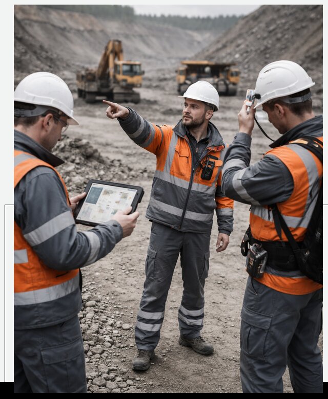 Система контроля персонала для горнодобывающей отрасли в Салавате