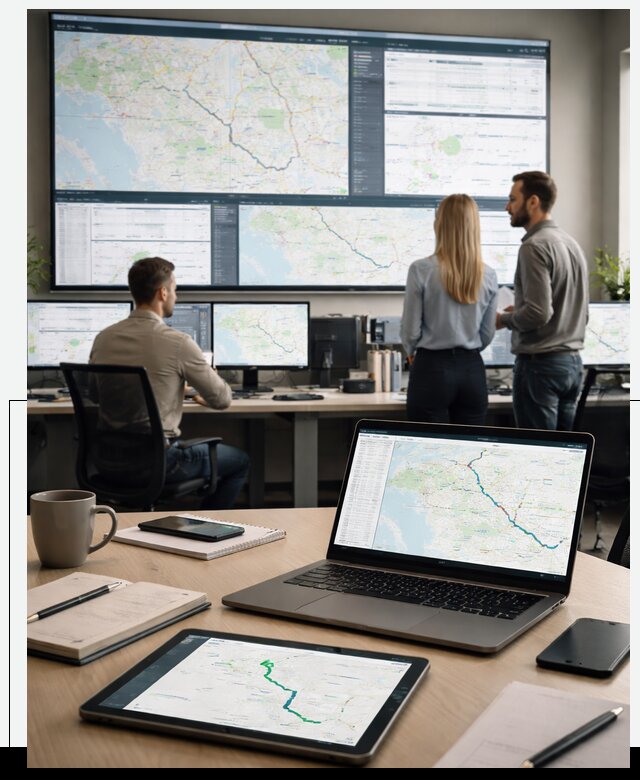 Трекинг грузов и Fleet Management, мониторинг автопарка в Салавате