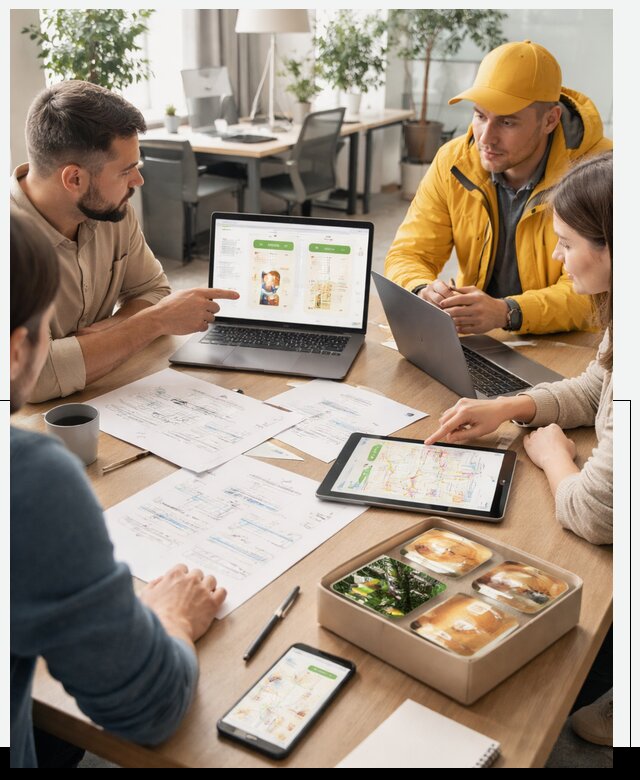 Разработка агрегатора доставки еды в Салавате от 16004 р., АвикейСлв